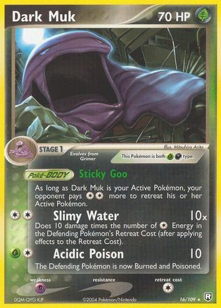 Dark Muk Team Rocket Returns - Rare