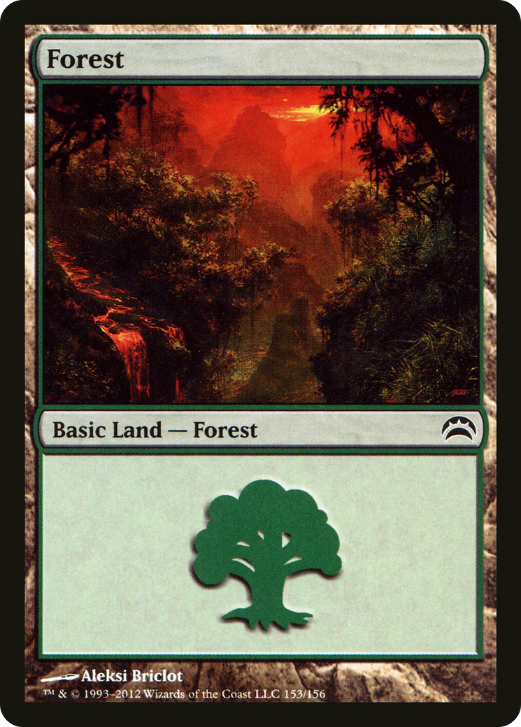 Forest (PC2-153) - Planechase 2012 Foil