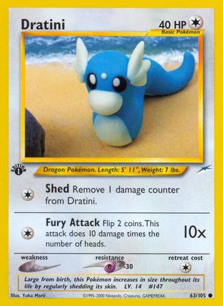 Dratini 063 - Unlimited Neo Destiny - Common