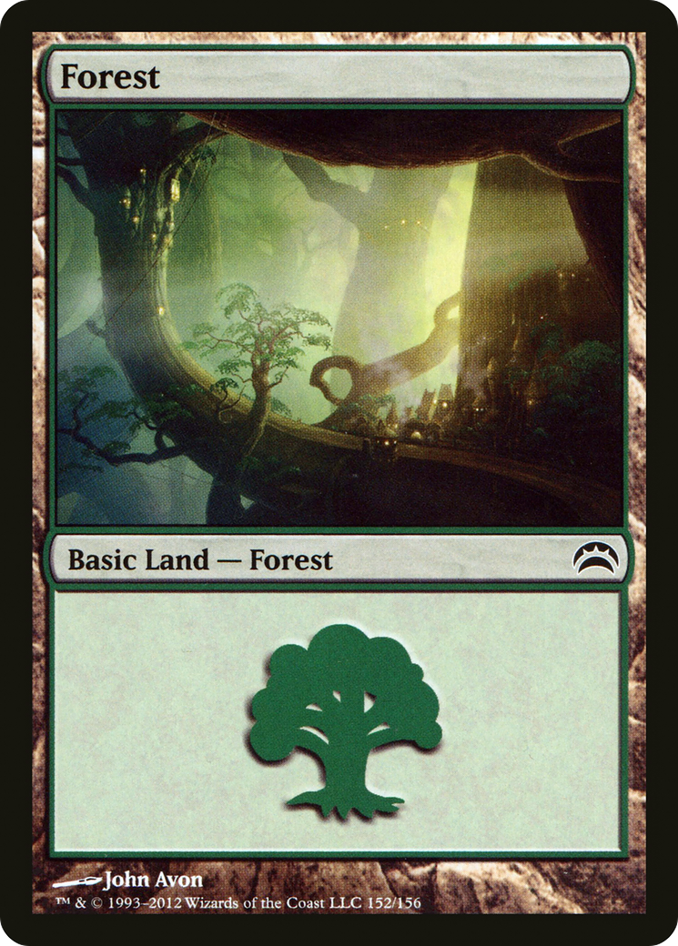 Forest (PC2-152) - Planechase 2012 Foil