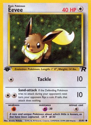 Eevee 055 - Unlimited Team Rocket - Common
