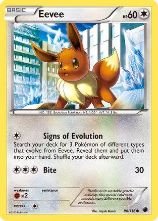 Eevee (90) 090 Plasma Freeze - Common