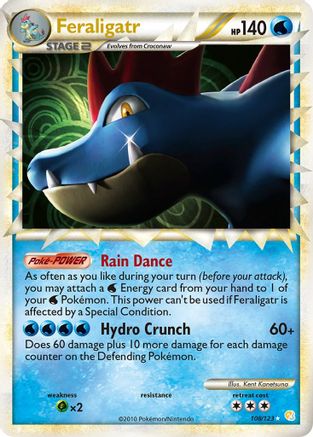 Feraligatr (Prime)/123 - Holofoil HeartGold SoulSilver - Ultra Rare