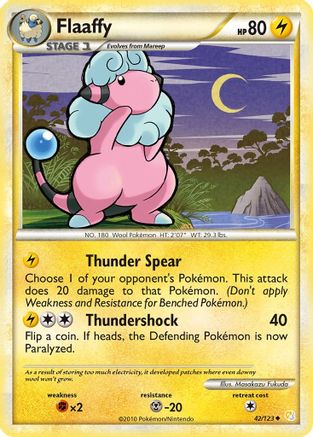 Flaaffy/123 HeartGold SoulSilver - Uncommon