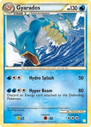 Gyarados - Holofoil HeartGold SoulSilver - Holo Rare