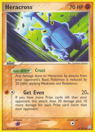 Heracross - Reverse Holofoil Team Rocket Returns - Uncommon