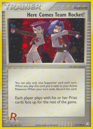 Here Comes Team Rocket! Team Rocket Returns - Secret Rare