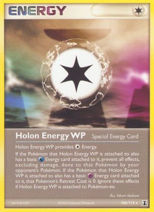 Holon Energy WP - Reverse Holofoil Delta Species - Rare