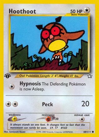 Hoothoot 060 - Unlimited Neo Genesis - Common