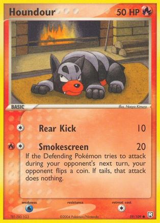 Houndour - 059/109/109 Team Rocket Returns - Common