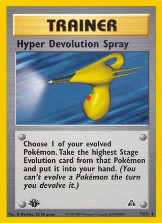 Hyper Devolution Spray 073 - Unlimited Neo Discovery - Uncommon
