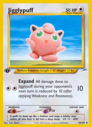 Jigglypuff - Unlimited Neo Destiny - Uncommon