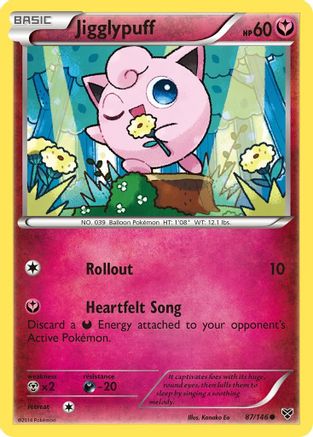 Jigglypuff (87) 087 XY Base Set - Common