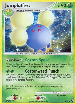 Jumpluff - Holofoil Secret Wonders - Holo Rare