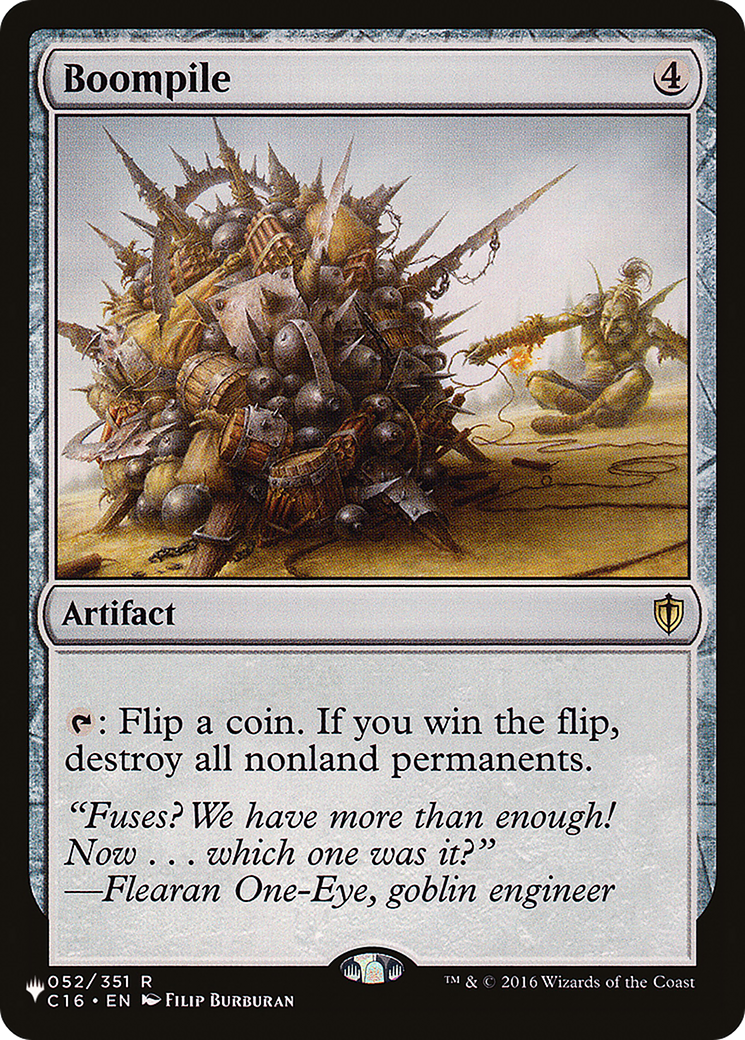 Boompile (PLST-C16-52) - The List