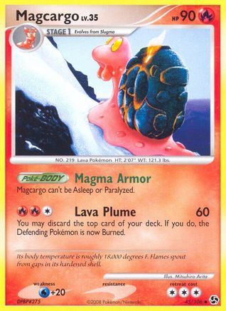 Magcargo Great Encounters - Uncommon