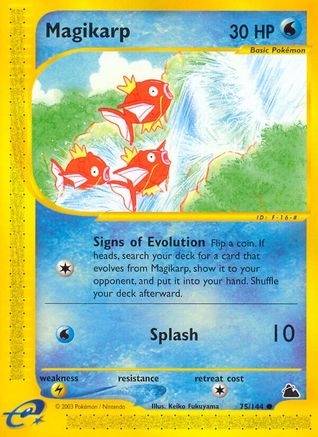 Magikarp - Reverse Holofoil Skyridge - Common