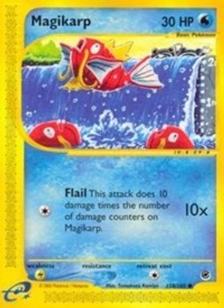 Magikarp 118 - Reverse Holofoil Expedition - Common