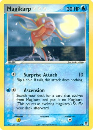 Magikarp - Reverse Holofoil FireRed & LeafGreen - Common
