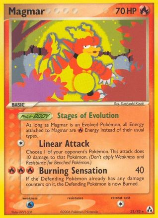 Magmar Legend Maker - Rare