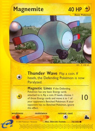 Magnemite - Reverse Holofoil Skyridge - Common