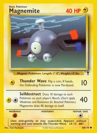 Magnemite - Reverse Holofoil Legendary Collection - Common