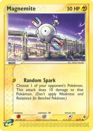 Magnemite 062/97 Dragon - Common