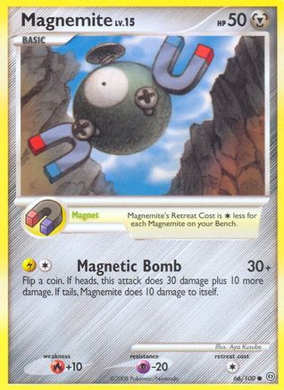Magnemite (66) - Reverse Holofoil Stormfront - Common