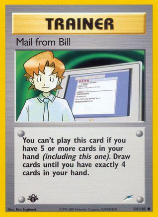 Mail from Bill 105 - Unlimited Neo Destiny - Common