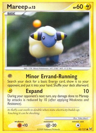 Mareep 082 - Reverse Holofoil Platinum - Common