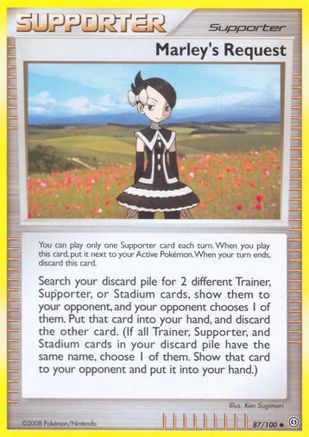 Marley's Request - Reverse Holofoil Stormfront - Uncommon
