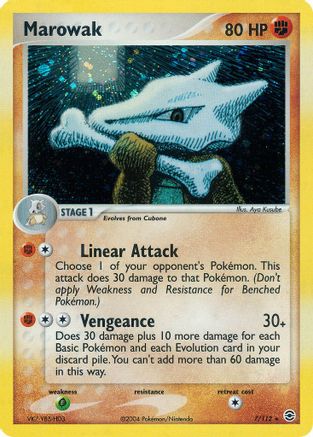 Marowak - Holofoil FireRed & LeafGreen - Holo Rare
