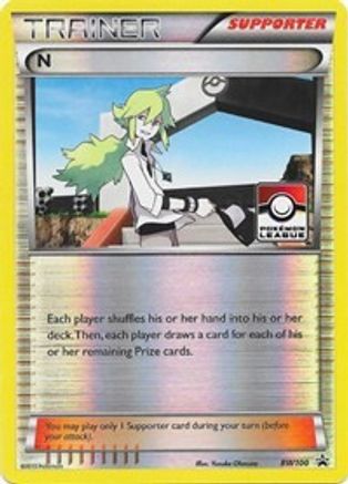 N (Supporter) BW100 - Holofoil Black and White Promos - Promo