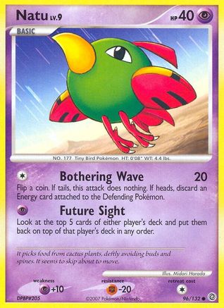 Natu 096 - Reverse Holofoil Secret Wonders - Common