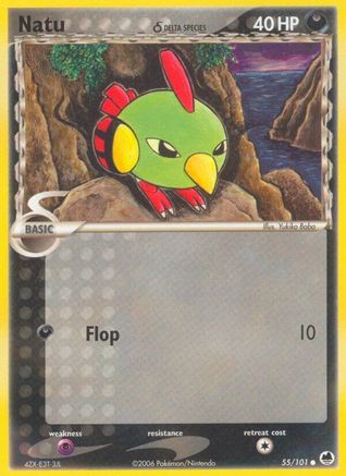 Natu (Delta Species) 055 Dragon Frontiers - Common