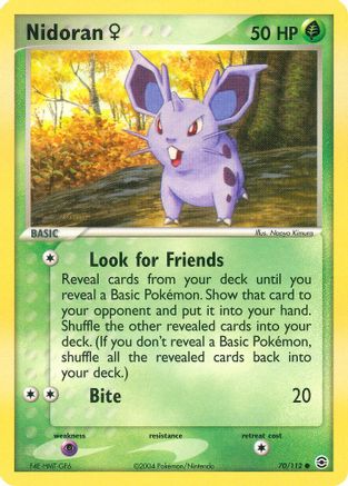 Nidoran F 070 FireRed & LeafGreen - Common