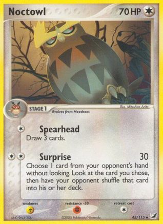 Noctowl Unseen Forces - Uncommon