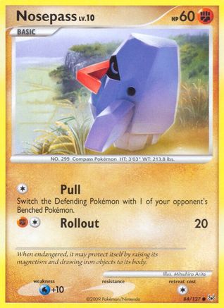 Nosepass - Reverse Holofoil Platinum - Common