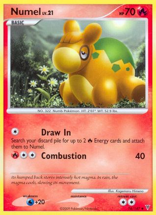 Numel 074 - Reverse Holofoil Supreme Victors - Uncommon