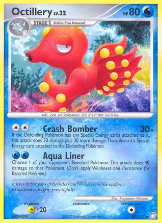 Octillery - Reverse Holofoil Mysterious Treasures - Uncommon