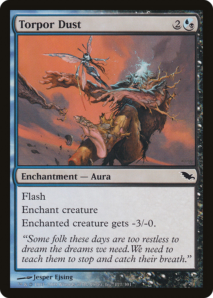 Torpor Dust (SHM-177) - Shadowmoor