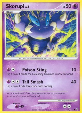 Skorupi - Reverse Holofoil Supreme Victors - Common