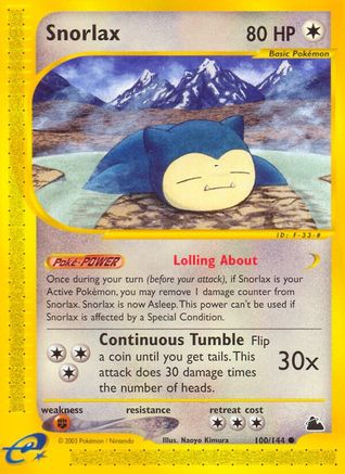 Snorlax Skyridge - Common