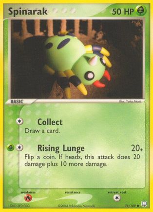 Spinarak 078 Team Rocket Returns - Common