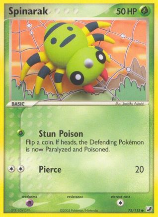 Spinarak 075 Unseen Forces - Common