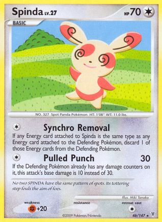 Spinda - Reverse Holofoil Supreme Victors - Rare