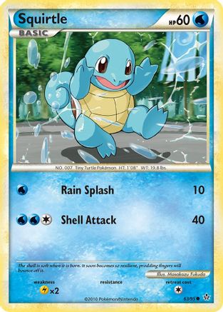 Squirtle 063 Unleashed - Common