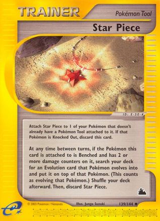 Star Piece - Reverse Holofoil Skyridge - Uncommon