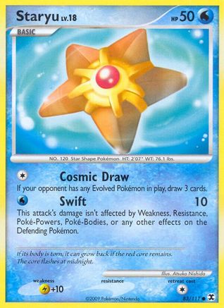 Staryu/111 Rising Rivals - Common