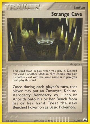 Strange Cave - Reverse Holofoil Legend Maker - Uncommon